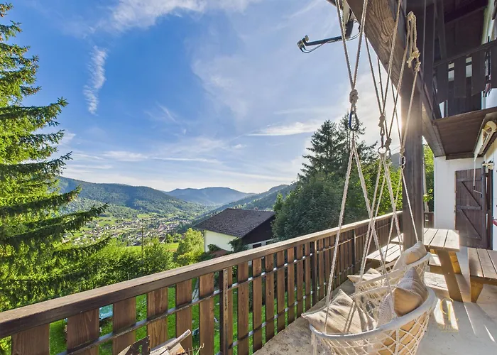 Le De Saute Vue Imprenable A Prázdninový dům Bussang